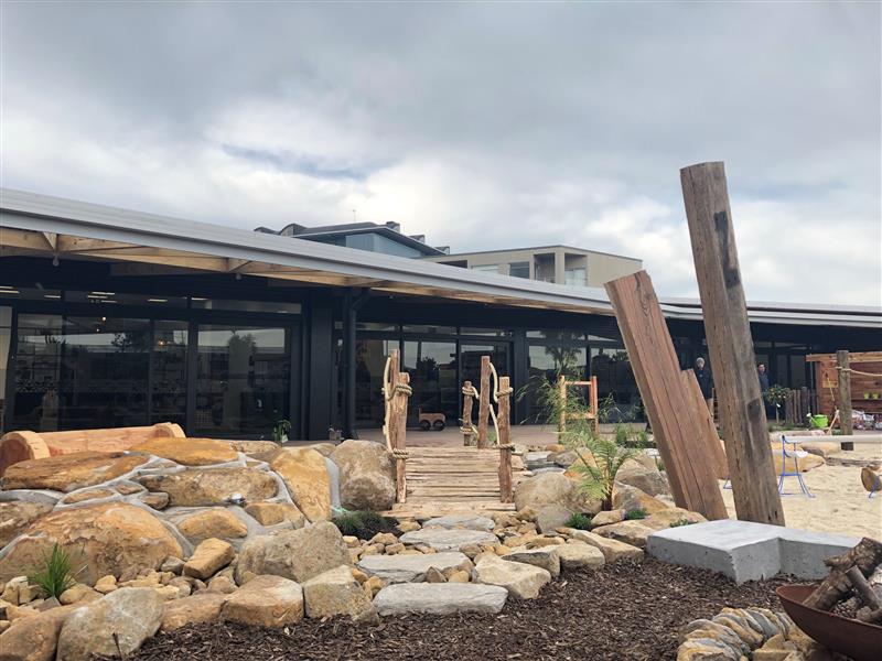 The exterior of a childcare centre