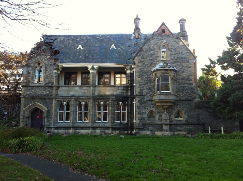 Canterbury provincial chambers heritage building