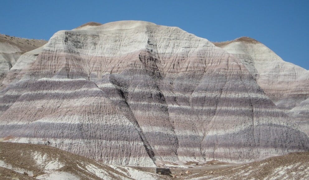 aesthetic geology image of rock from bentonite